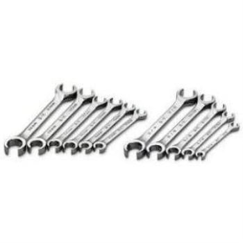 SK 381 SuperKrome 5 Piece 6 Point 1/4-inch to 7/8-Inch Flare Nut Wrench Set SK Hand Tools SK 381 SuperKrome 5 Piece 6 Point 1/4-inch to 7/8-Inch Flare Nut Wrench Set SK Hand Tools